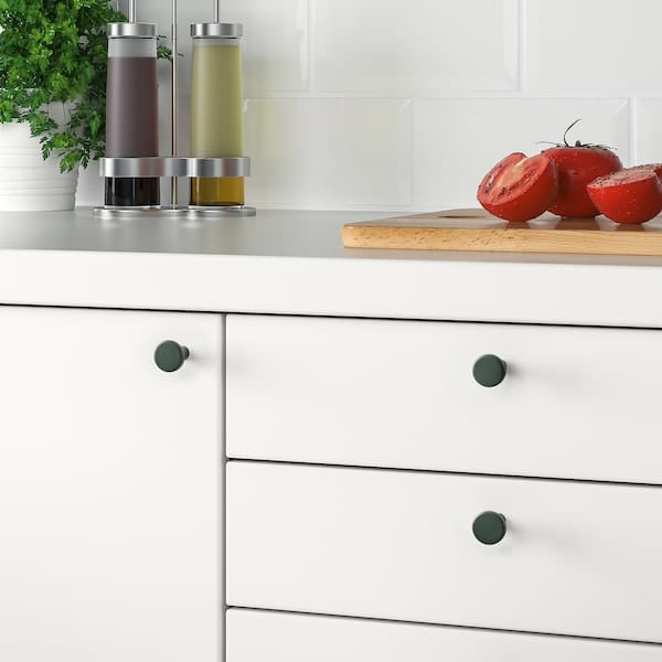 Ikea BAGGANÄS - Knob, deep green, 21 mm