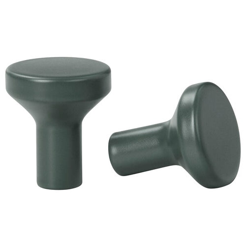 BAGGANÄS - Knob, deep green, 21 mm