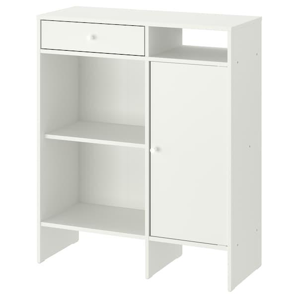 BAGGEBO - Sideboard, white, 78x92 cm