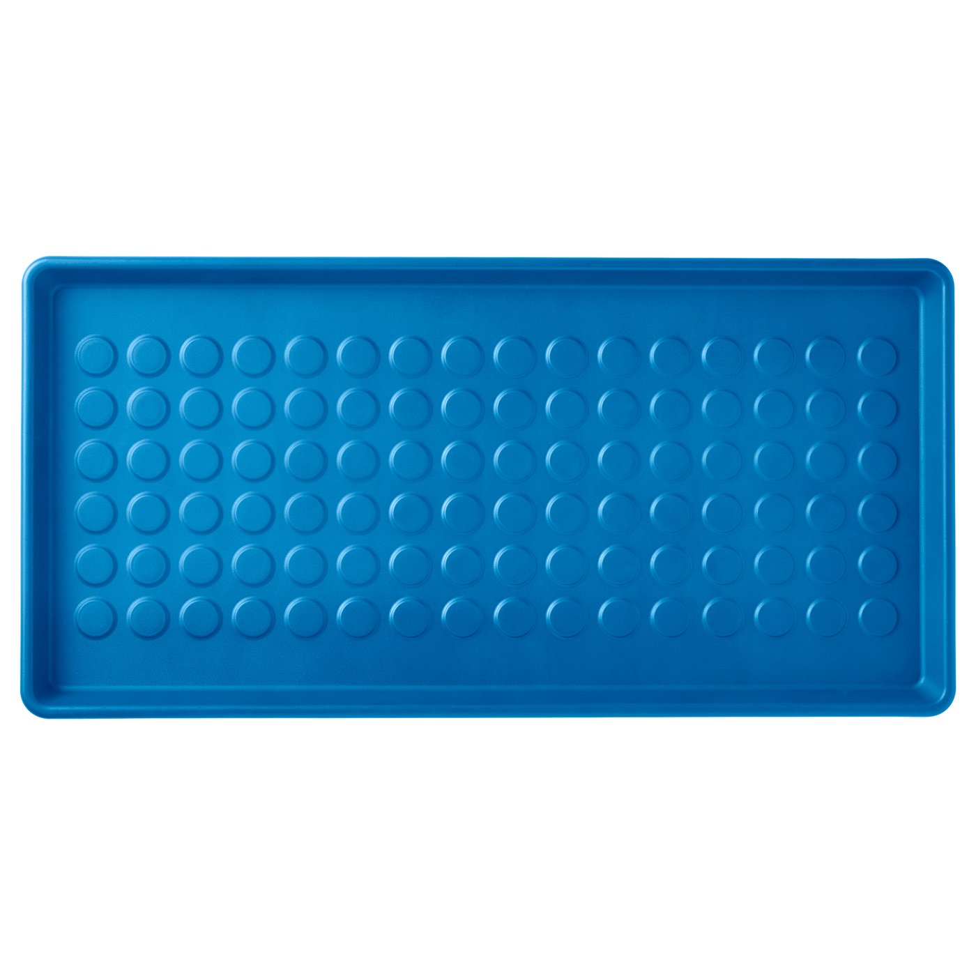 BAGGMUCK shoe mat, blue, 71x35 cm