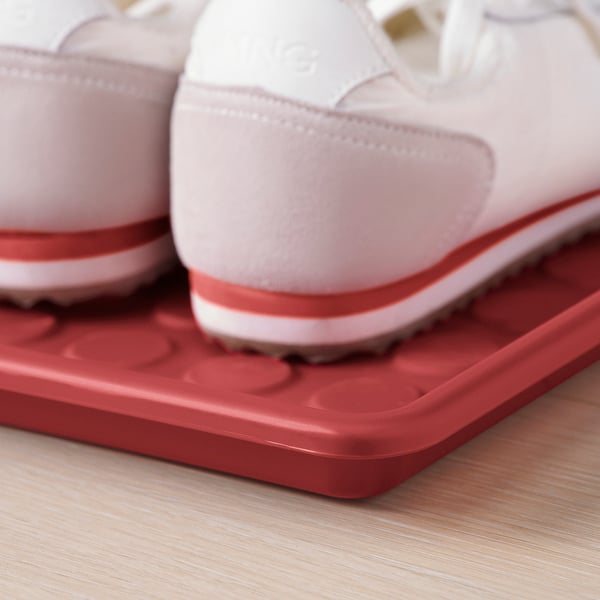 BAGGMUCK - BAGGMUCK Shoe mat, in/outdoor/red, 71x35 cm