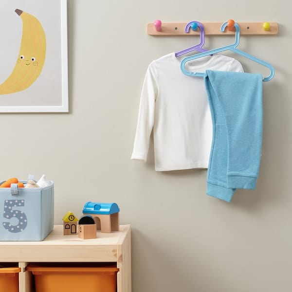 Ikea BAGIS - Children's coat hanger, various colours