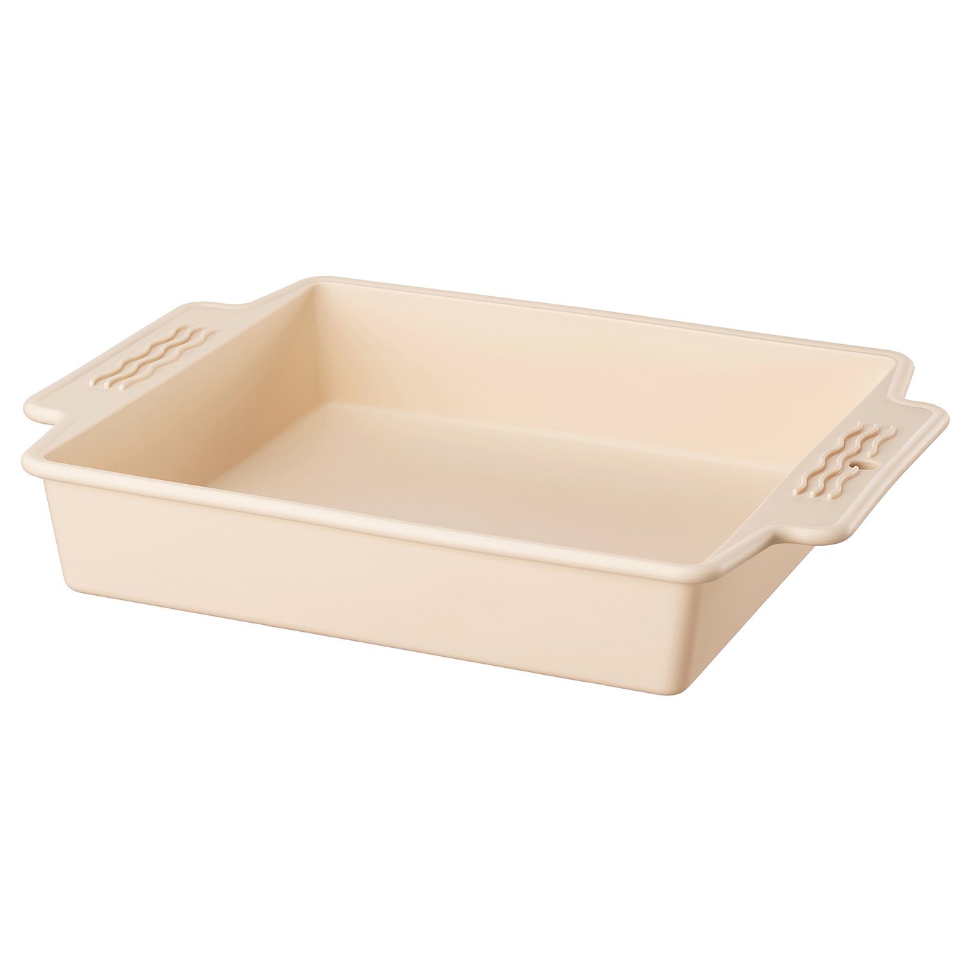 BAKTIDER cake pan, light beige, 25x25 cm