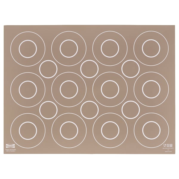 BAKTRADITION - BAKTRADITION Baking mat, beige, 41x31 cm