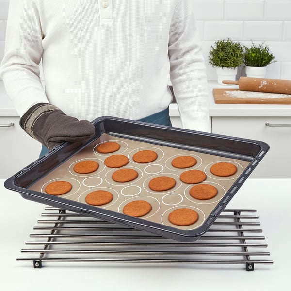 BAKTRADITION - BAKTRADITION Baking mat, beige, 41x31 cm