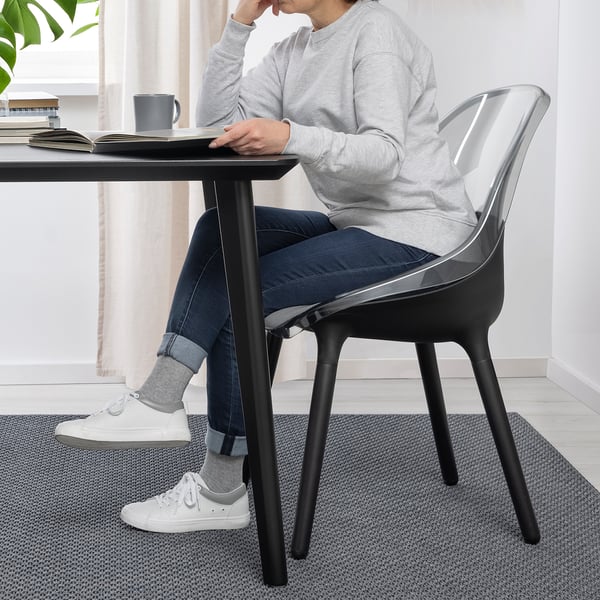 BALTSAR chair, black, 58x85x57 cm