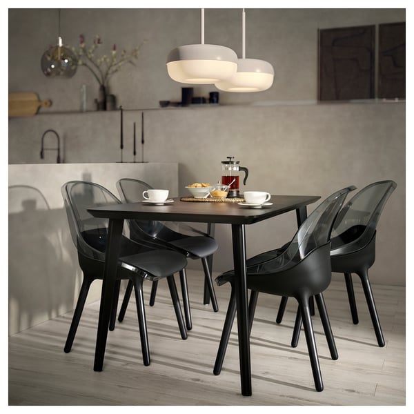 BALTSAR chair, black, 58x85x57 cm