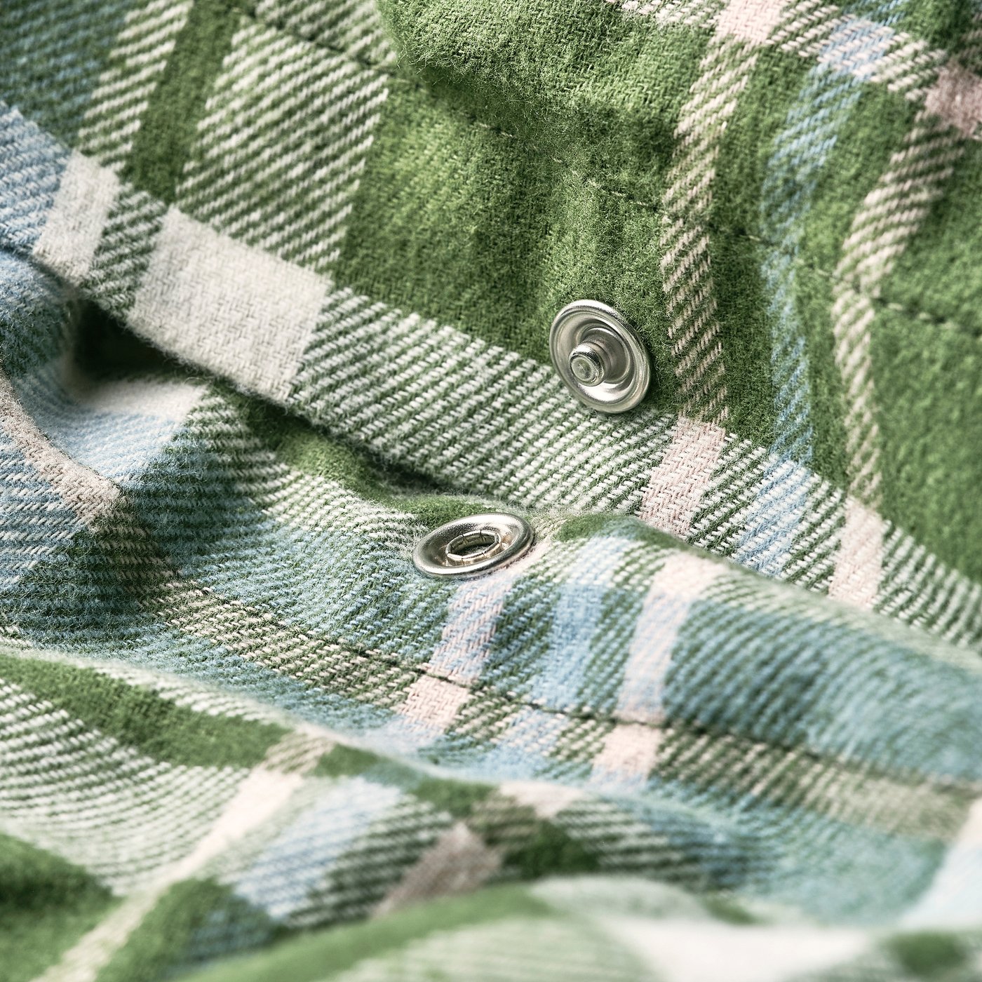 BANBJÖRNBÄR duvet cover and pillowcase, dark green/check, 150x200/50x80 cm