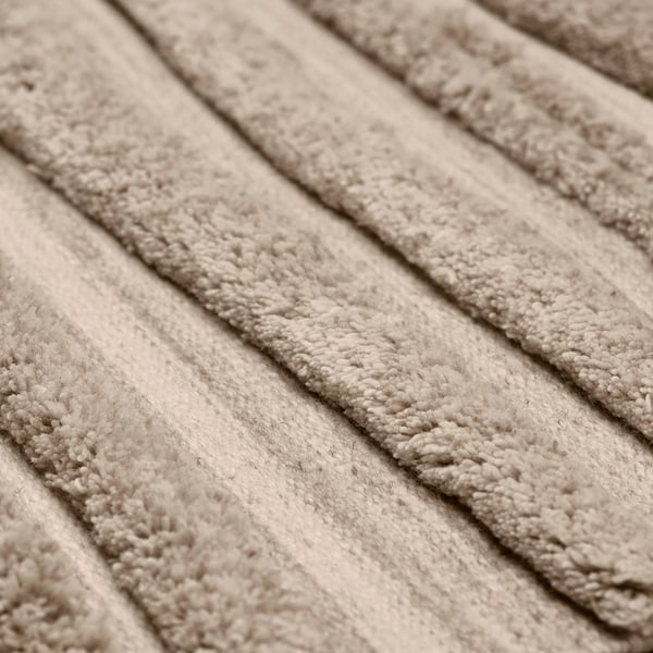 BANKKONTOR rug, high pile, beige/handmade, 170x240 cm