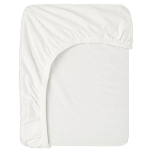 BARNDRÖM fitted sheet for extendable bed, white, 80x165 cm