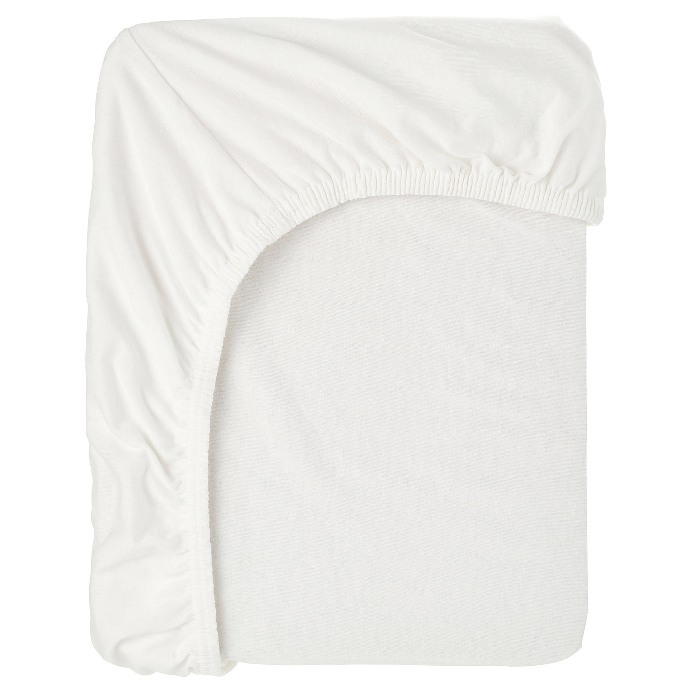 BARNDRÖM fitted sheet for extendable bed, white, 80x130 cm