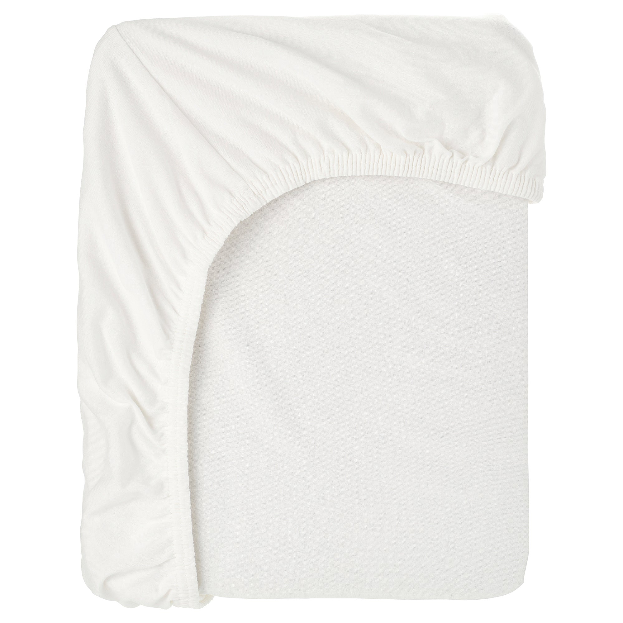 BARNDRÖM fitted sheet for extendable bed, white, 80x130 cm