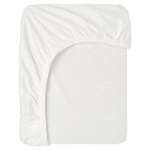 BARNDRÖM fitted sheet for extendable bed, white, 80x130 cm