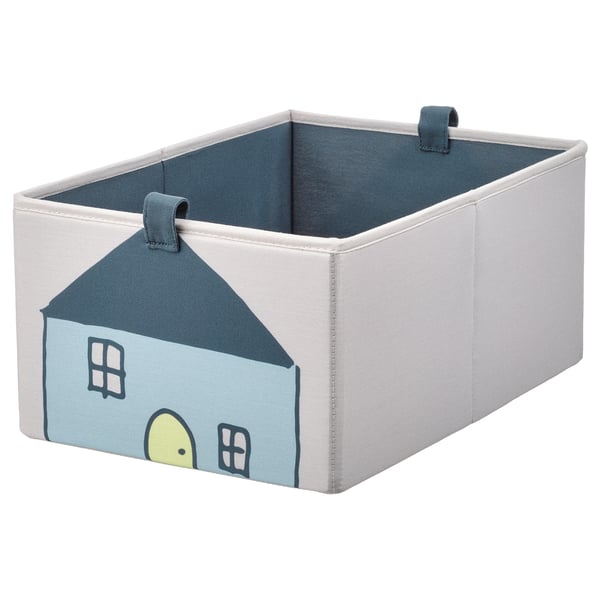 BARNDRÖM box, beige, 26x37x17 cm