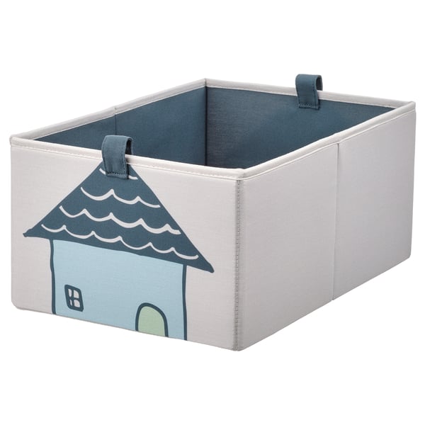 BARNDRÖM box, beige, 26x37x17 cm