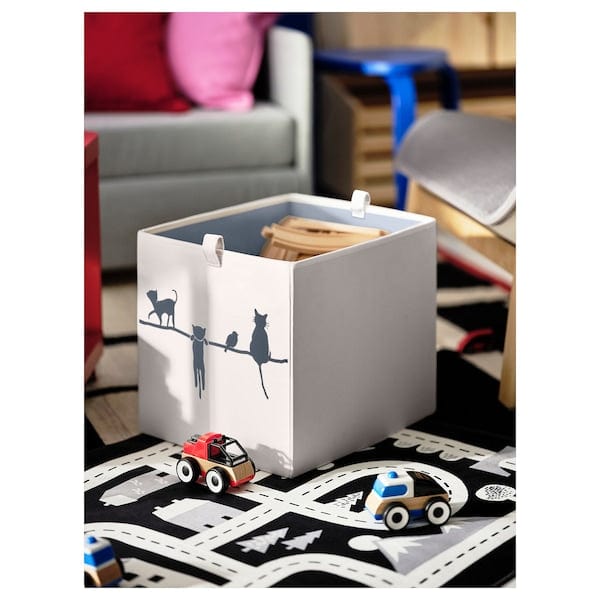 Ikea BARNDRÖM - Box, beige, 26x37x26 cm