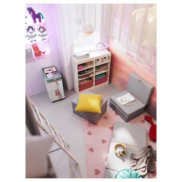 Ikea BARNDRÖM - Rug, pink, 133x160 cm