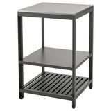 BÅTSKÄR open kitchen unit, outdoor/dark grey, 60x60 cm