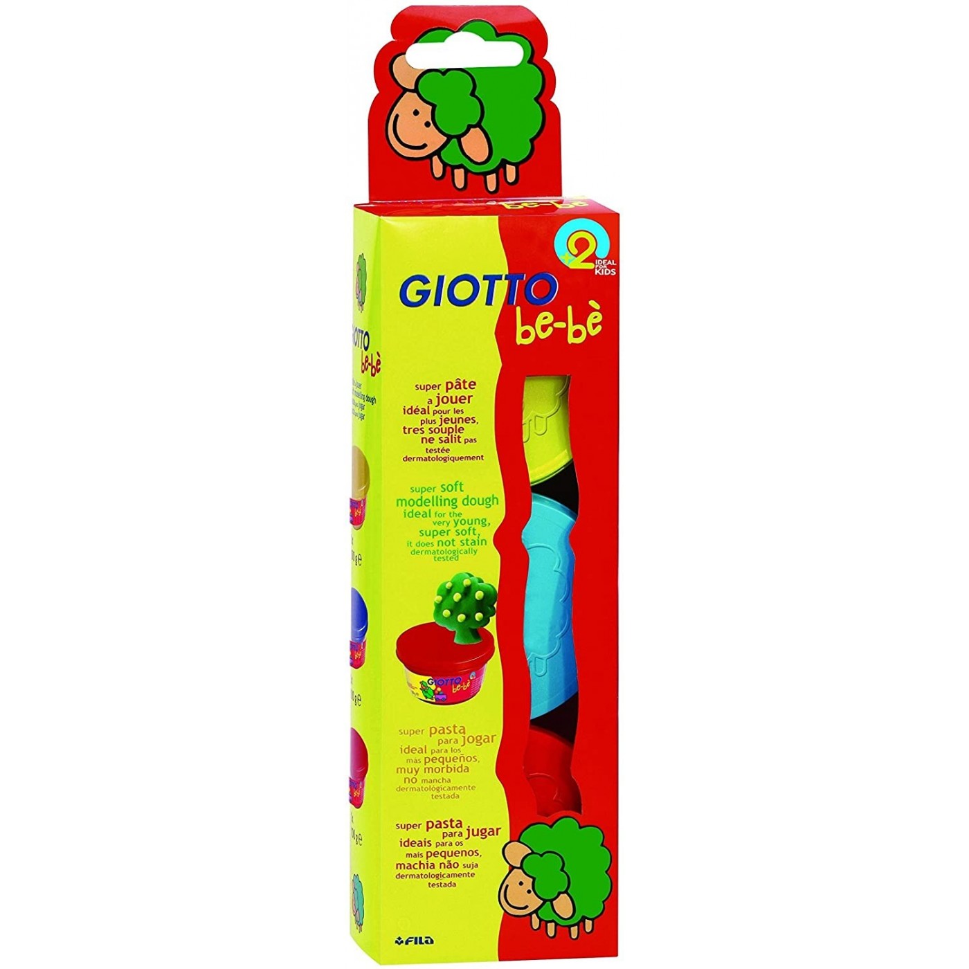 GIOTTO TRIS 3X1000G YELLOW BLUE RED