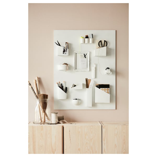 BEGÄRLIG vase, clear glass, 29 cm