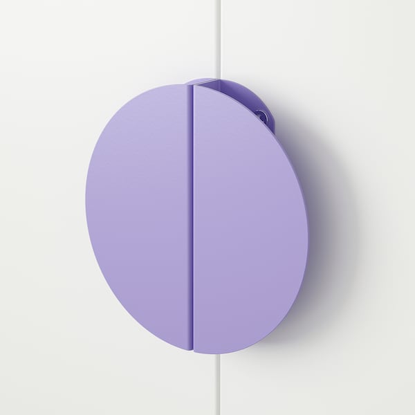 Ikea BEGRIPA - Handle, lilac/half-round, 130 mm