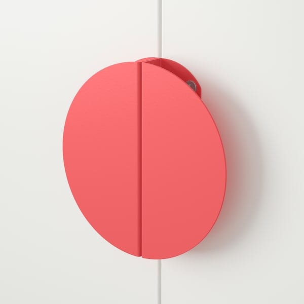 Ikea BEGRIPA - Handle, light red/half-round, 130 mm
