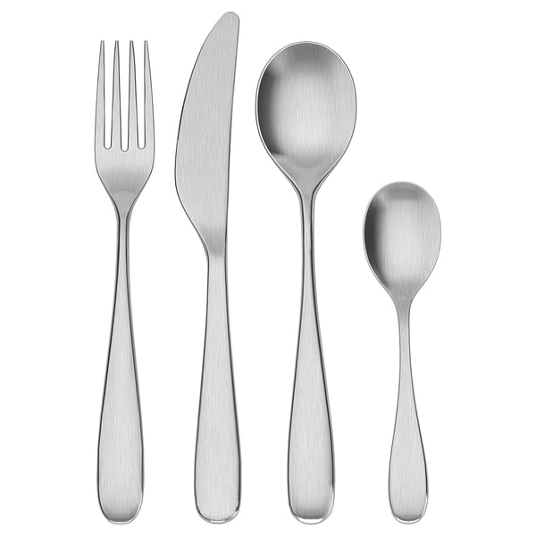 BEHAGFULL - BEHAGFULL 24-piece cutlery set, stainless steel