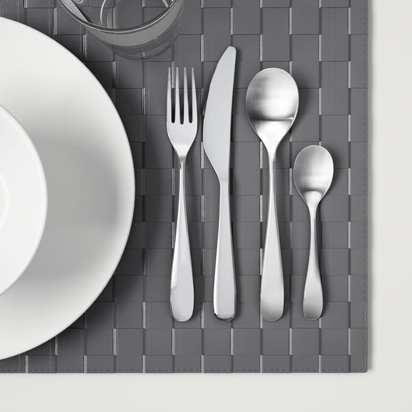 BEHAGFULL - BEHAGFULL 24-piece cutlery set, stainless steel