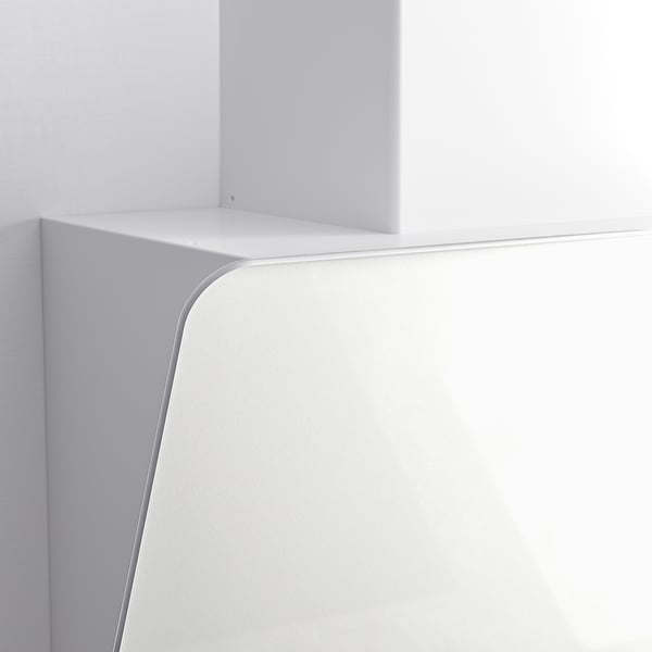 BEJUBLAD wall mounted extractor hood, white, 66 cm