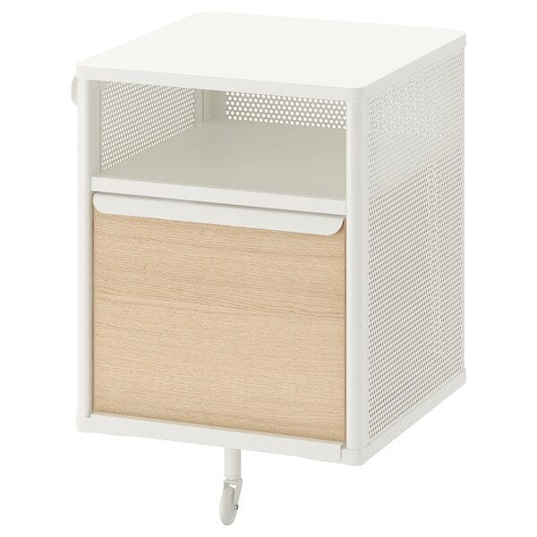 Ikea BEKANT - Storage element, mesh/white, 41x61 cm