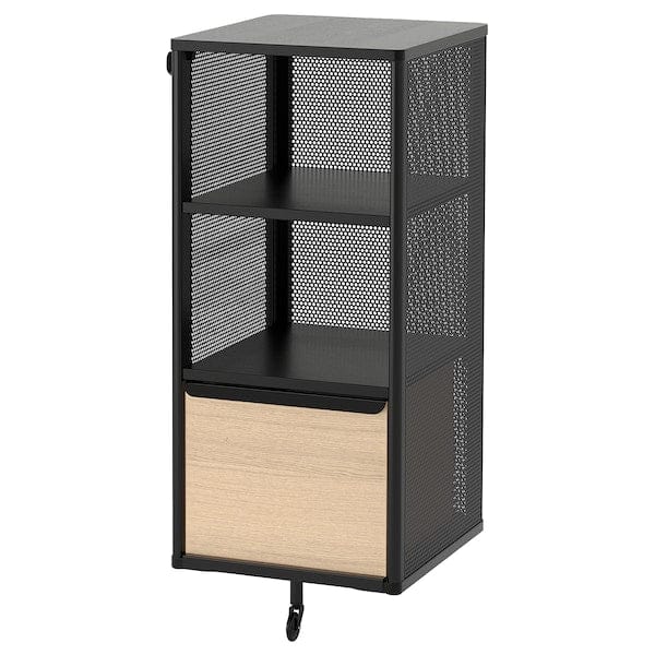 Ikea BEKANT - Storage element, mesh/black, 41x101 cm