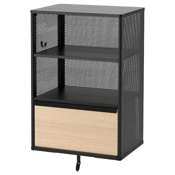 BEKANT - Storage element, mesh/black, 61x101 cm