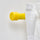 BEKRÄFTA - Curtain rod set, yellow, 120-210 cm 19 mm
