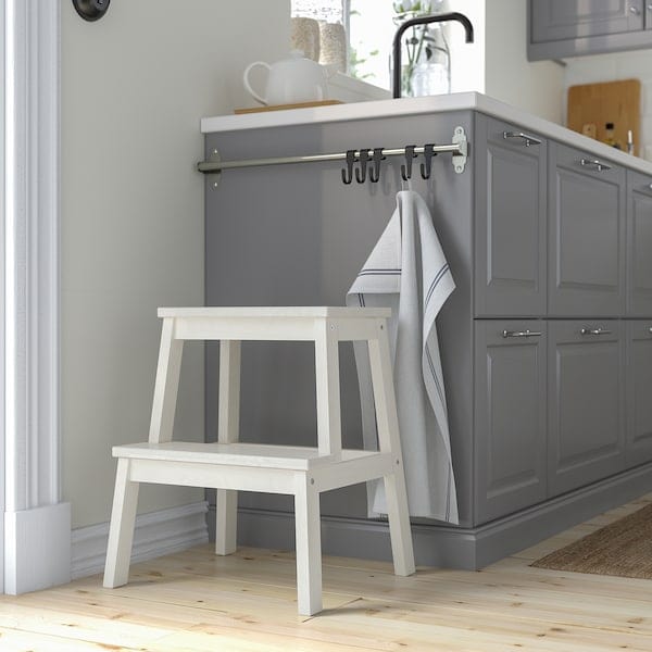 Ikea BEKVÄM - Step stool, white, 50 cm