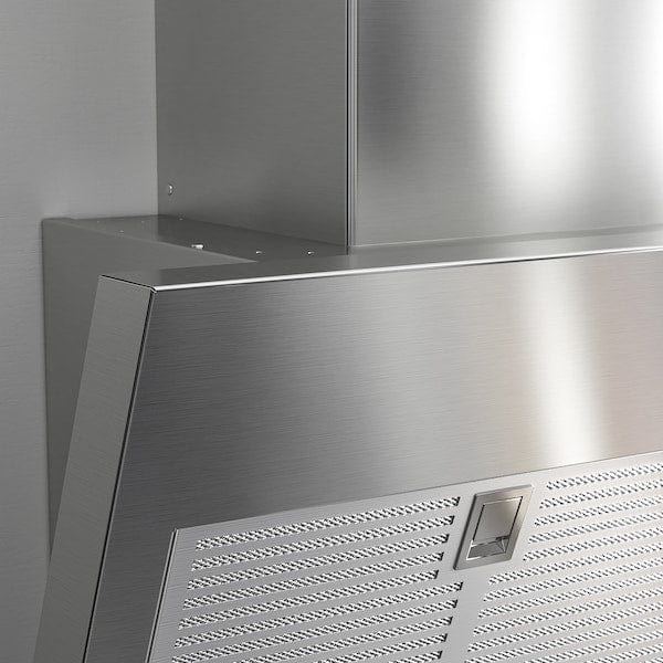 Ikea BEMÖTA Hood to be fixed to the wall - stainless steel color , 70 cm