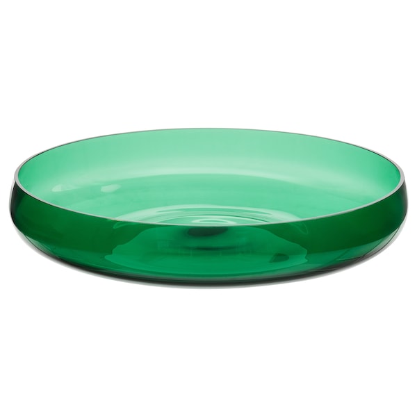 BERÄKNA - Bowl, dark green, 26 cm