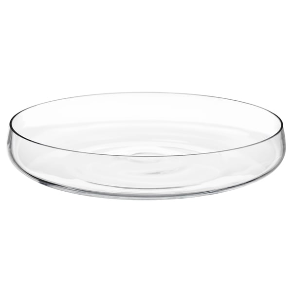 BERÄKNA bowl, clear glass, 26 cm