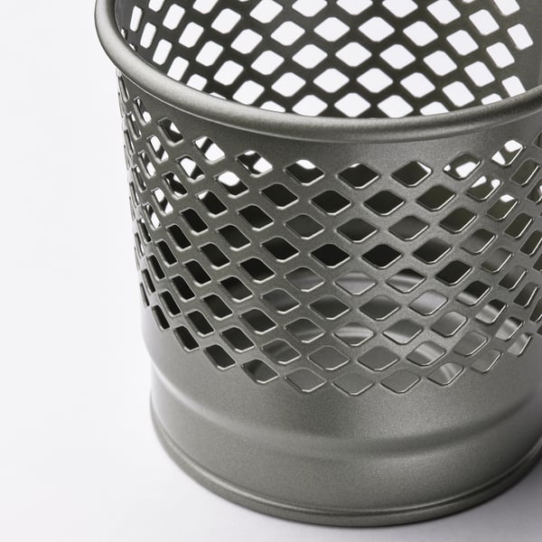 BERGGRAN candle holder, grey, 9 cm