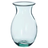 BERGKÖRSBÄR vase, glass/green, 20 cm