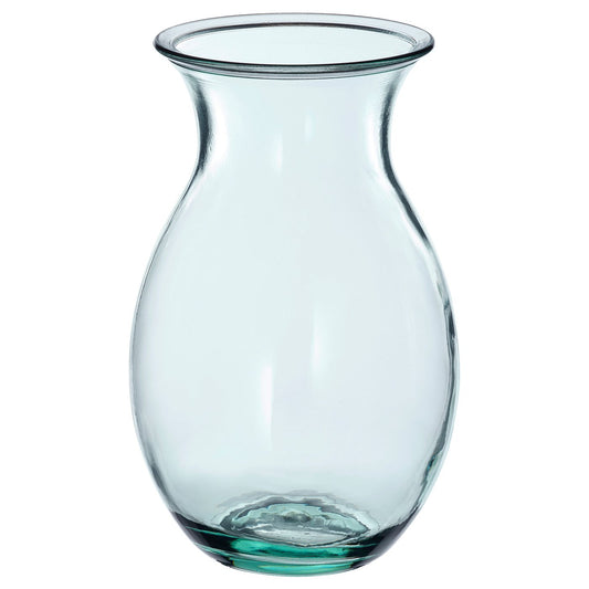 BERGKÖRSBÄR vase, glass/green, 12 cm