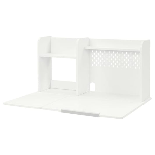 Ikea BERGLÄRKA - Table top and shelf, white,100x70 cm