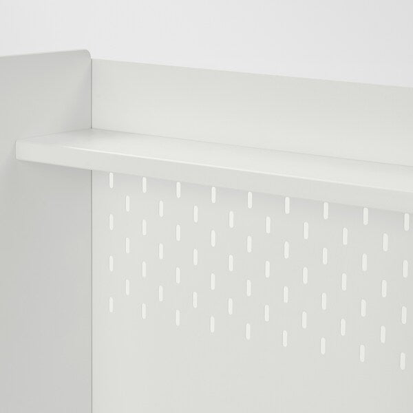 BERGLÄRKA - Table top and shelf, white,100x70 cm