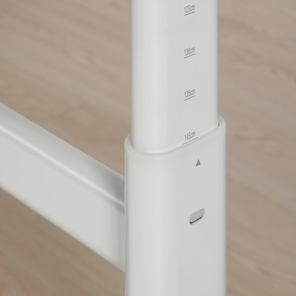 BERGLÄRKA desk, white/tiltable, 100x70 cm