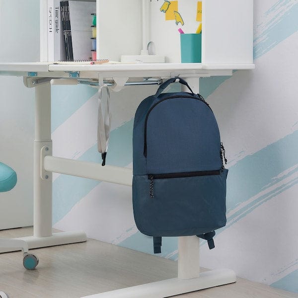 Ikea BERGLÄRKA - Desk, white/tilting,100x70 cm