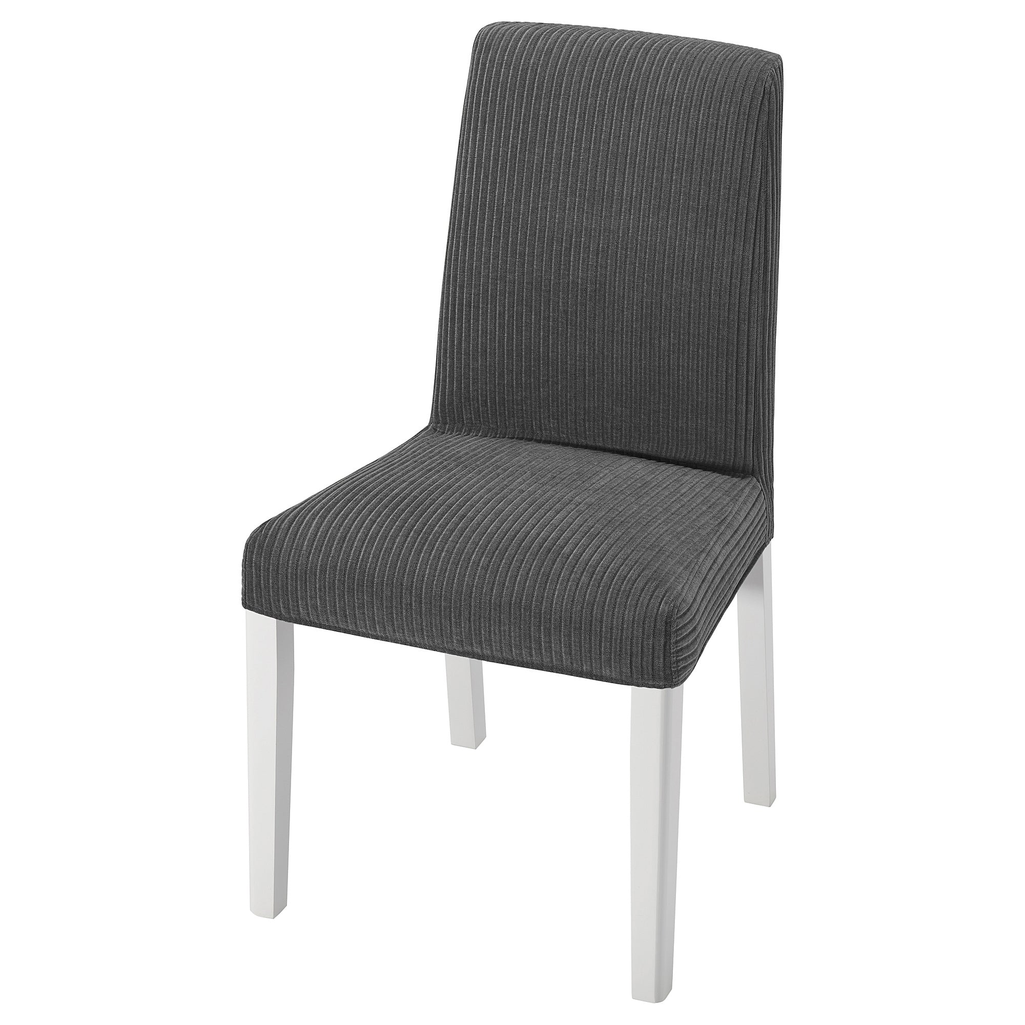 BERGMUND chair cover, Samsala dark grey