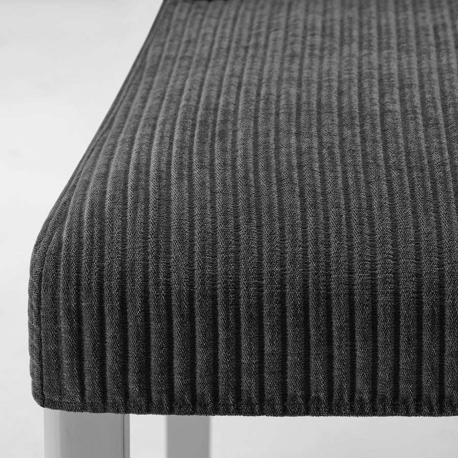 BERGMUND chair cover, Samsala dark grey