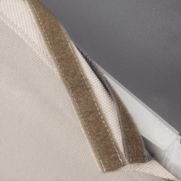 BERGMUND Bar stool lining with back - Hallarp beige ,