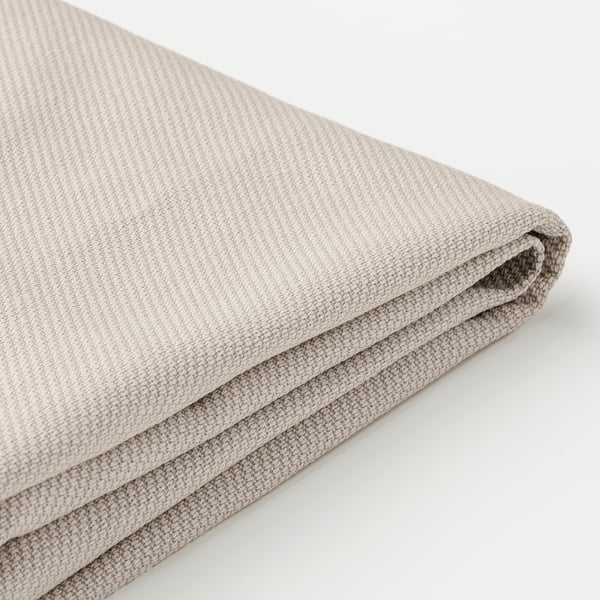BERGMUND Bar stool lining with back - Hallarp beige ,
