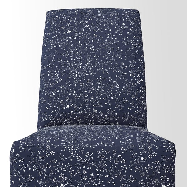 BERGMUND - Chair with medium-length cover ,
