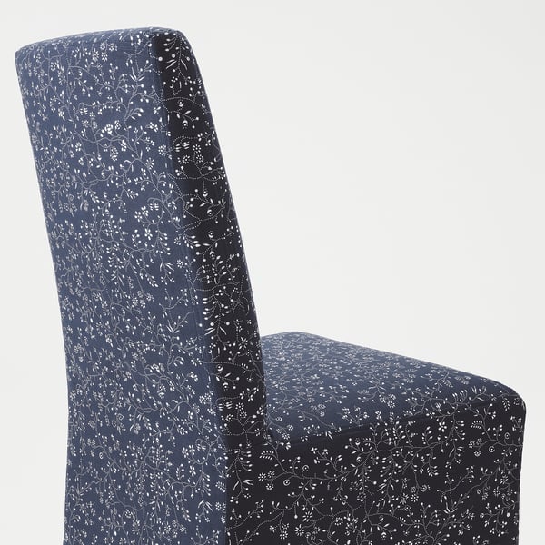 BERGMUND - Chair with medium-length cover ,